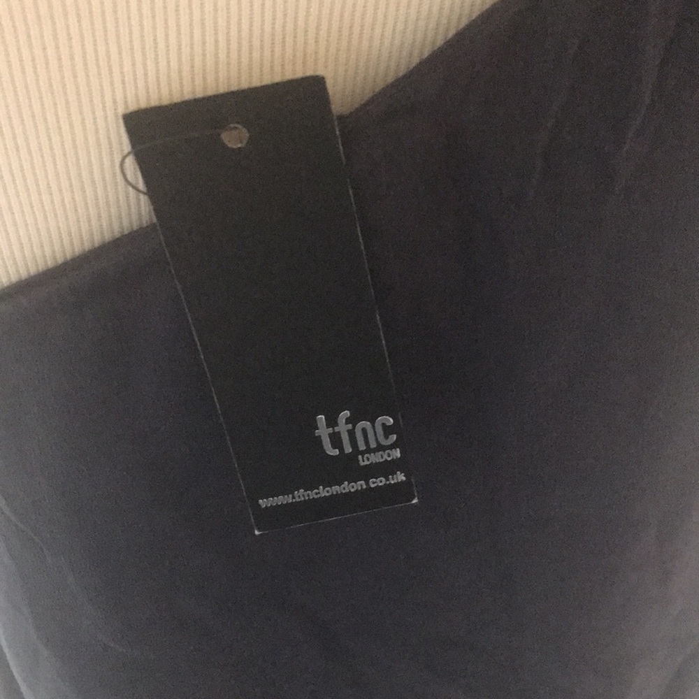 ONE shoulder beaded TNFC London dress NWT gala prom hoco cocktail - Picture 11 of 15